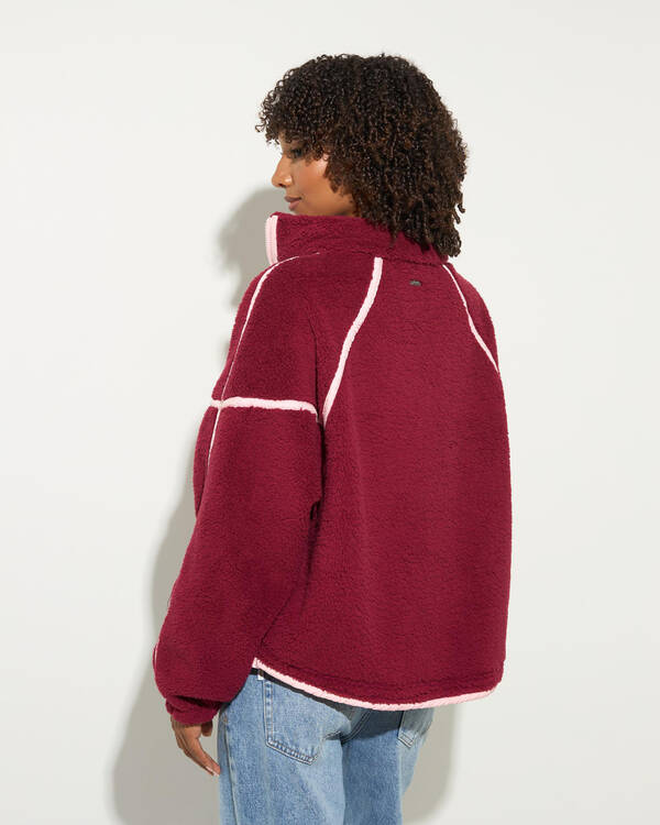 Mooloola Summit Quarter Zip Polar Fleece for Womens