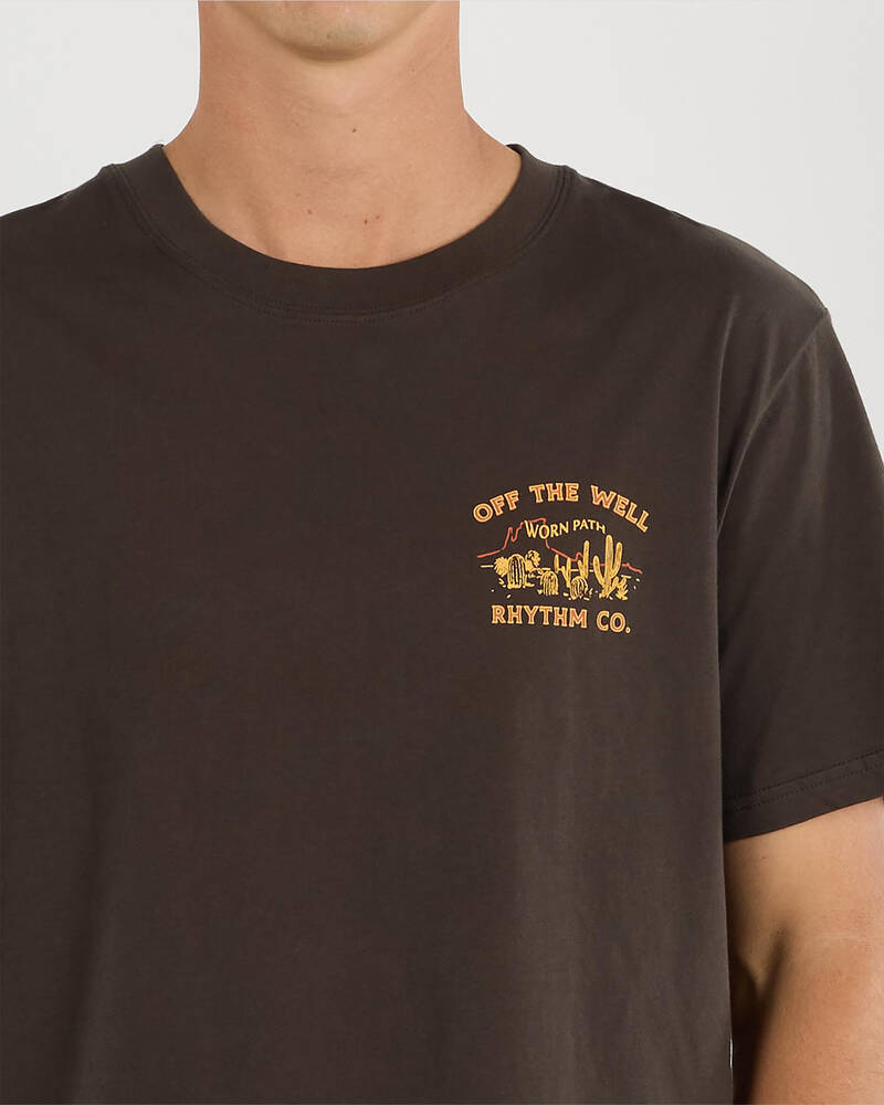 Rhythm Worn Path T-Shirt for Mens