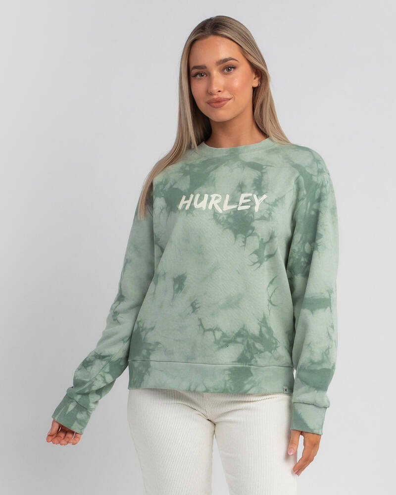 Hurley Brush Girlfriend Sweatshirt for Womens