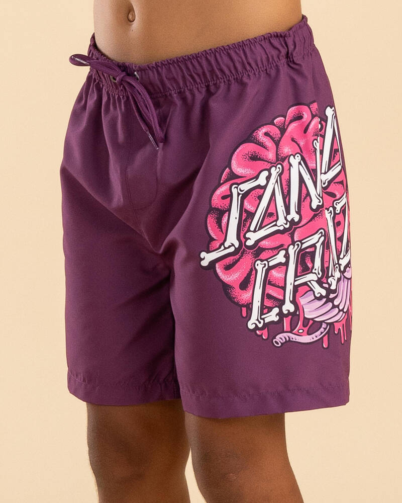 Santa Cruz Boys' Brain Dot Board Shorts for Mens