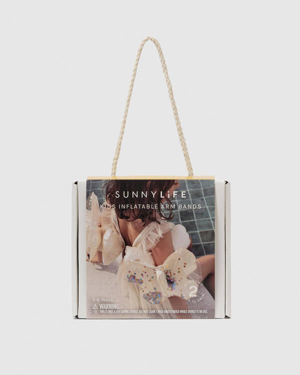 Sunnylife Glitter Butterfly Arm Floats for Womens