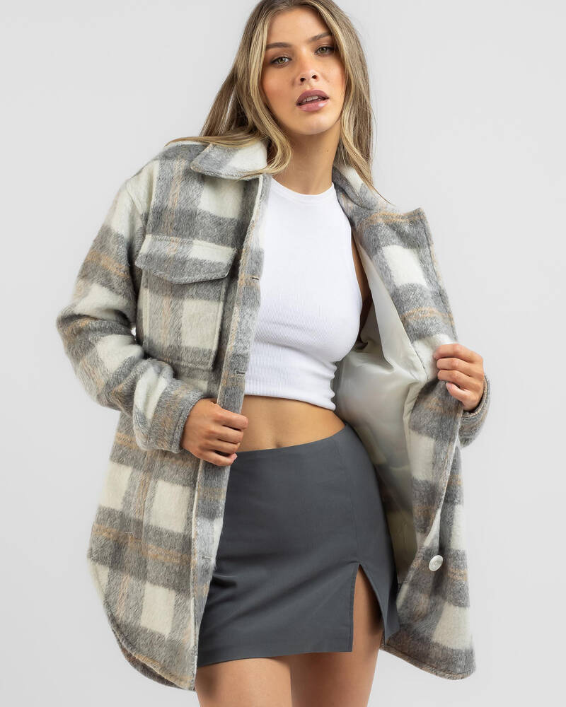 Ava And Ever Ryder Long Shacket for Womens