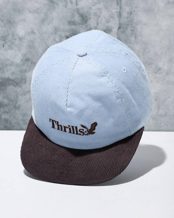 Thrills Union 5 Panel Corduroy Cap for Mens