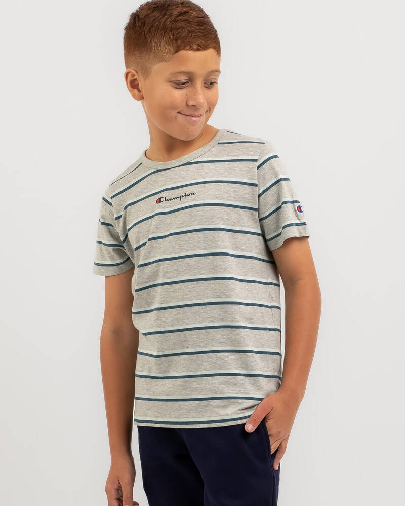 Champion Boys' Stripe T-Shirt for Mens