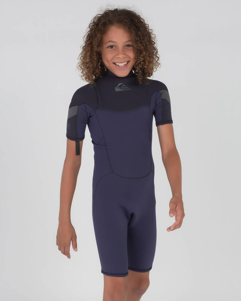 Quiksilver Boys' Syncro Short Sleeve Springsuit Wetsuit for Mens