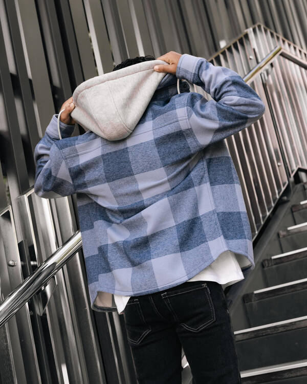 Skylark Boys' Rush Flannel Long Sleeve Shirt for Mens