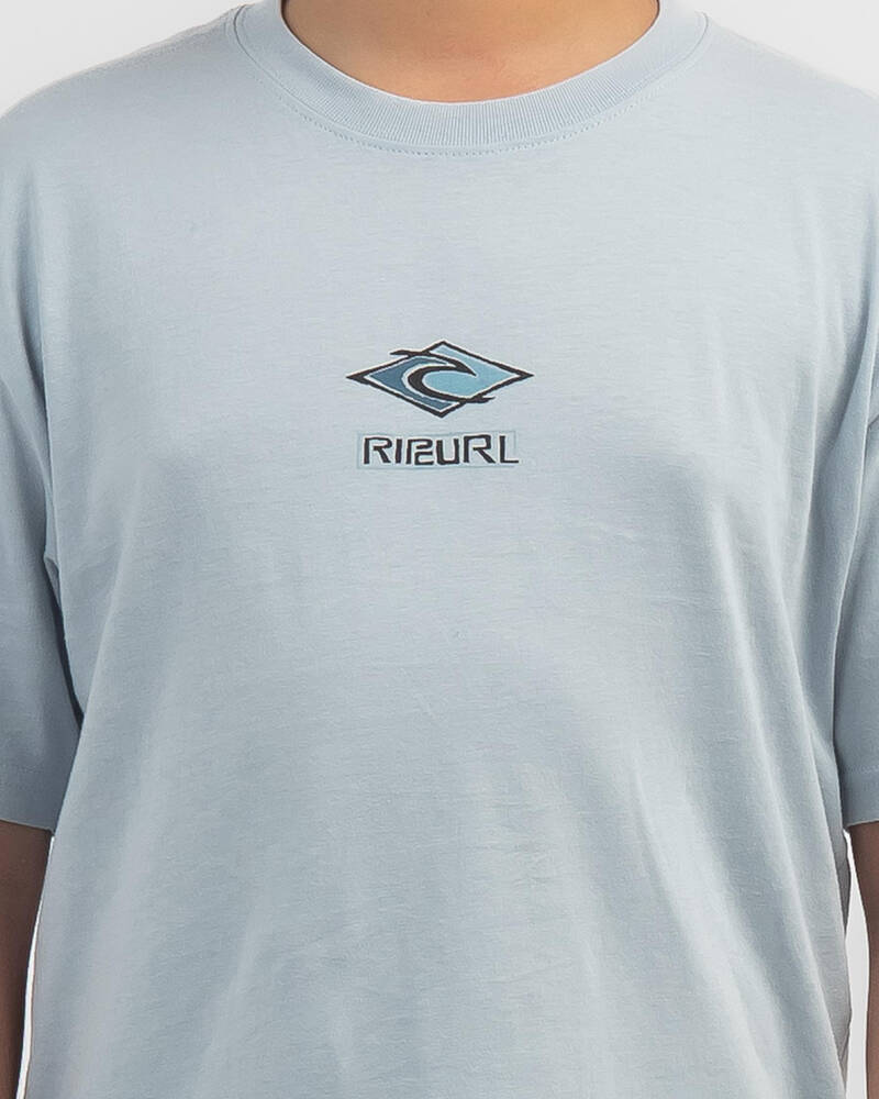 Rip Curl Boys' Tube Heads Logo T-Shirt for Mens