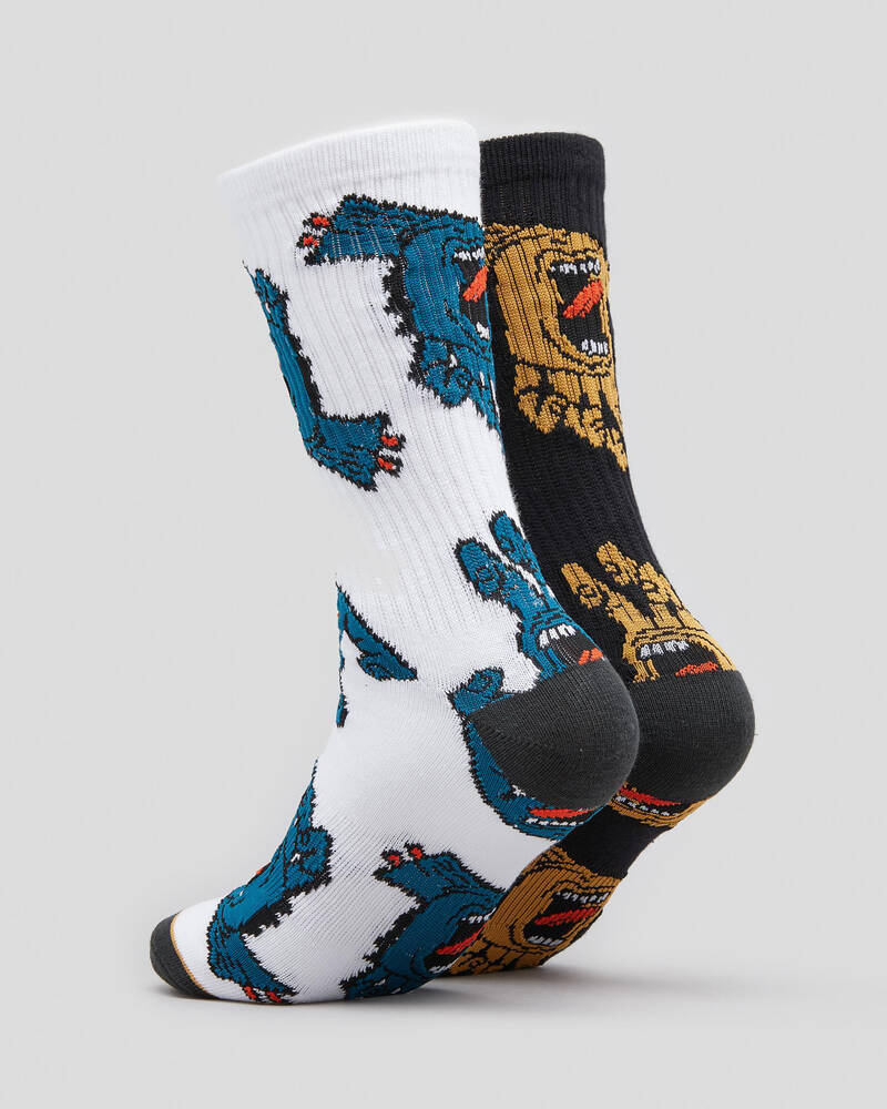 Santa Cruz Work Hand Socks 2 Pack for Mens
