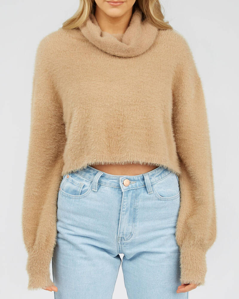 Mooloola Mello Roll Neck Knit for Womens