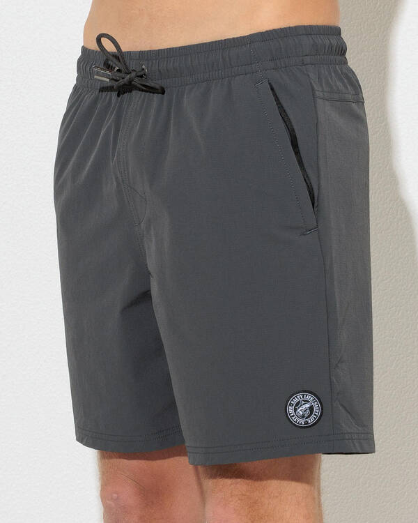 Salty Life Elemental Elastic Waist Shorts for Mens
