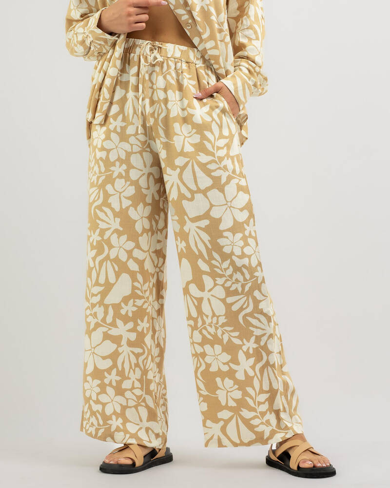 Paper Heart Santorini Beach Pants for Womens