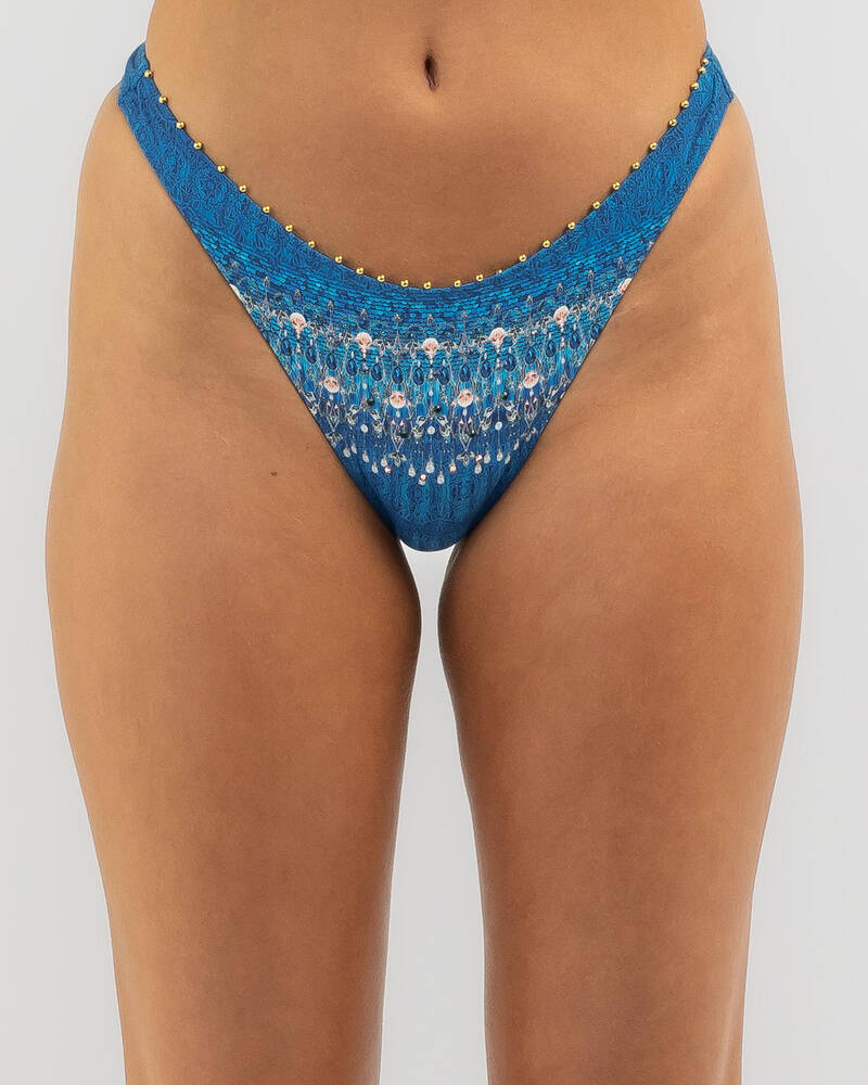 Topanga Royal Jewel High Cut Bikini Bottom for Womens