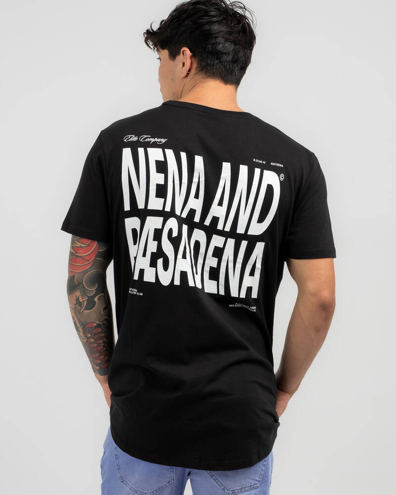 Nena & Pasadena Redeamer Scoop Back T-Shirt for Mens