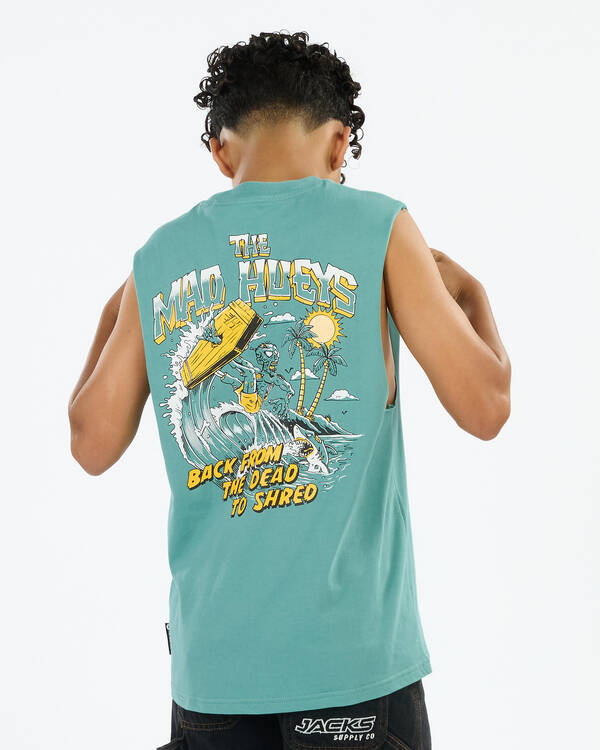 Boys' Shred Dead Muscle Tank