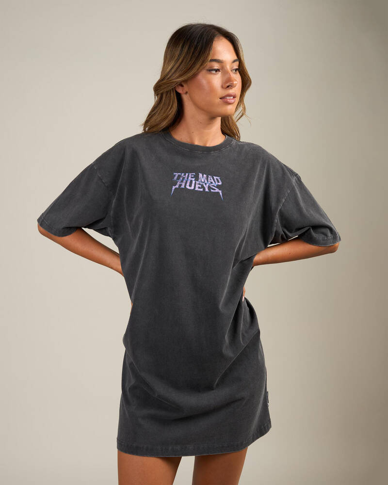 The Mad Hueys Born To Hueys T-Shirt Dress for Womens