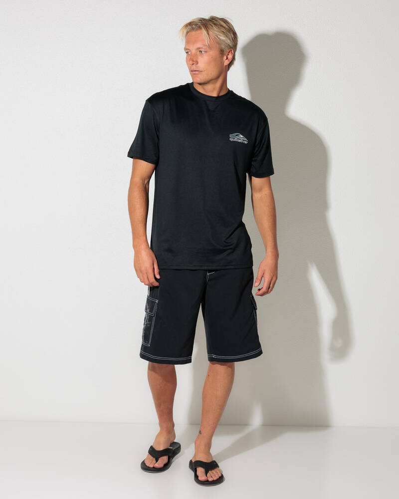 Quiksilver Carbon Short Sleeve Surf T-Shirt for Mens