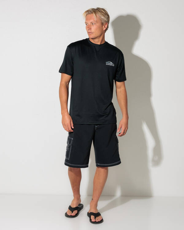 Quiksilver Carbon Short Sleeve Surf T-Shirt for Mens