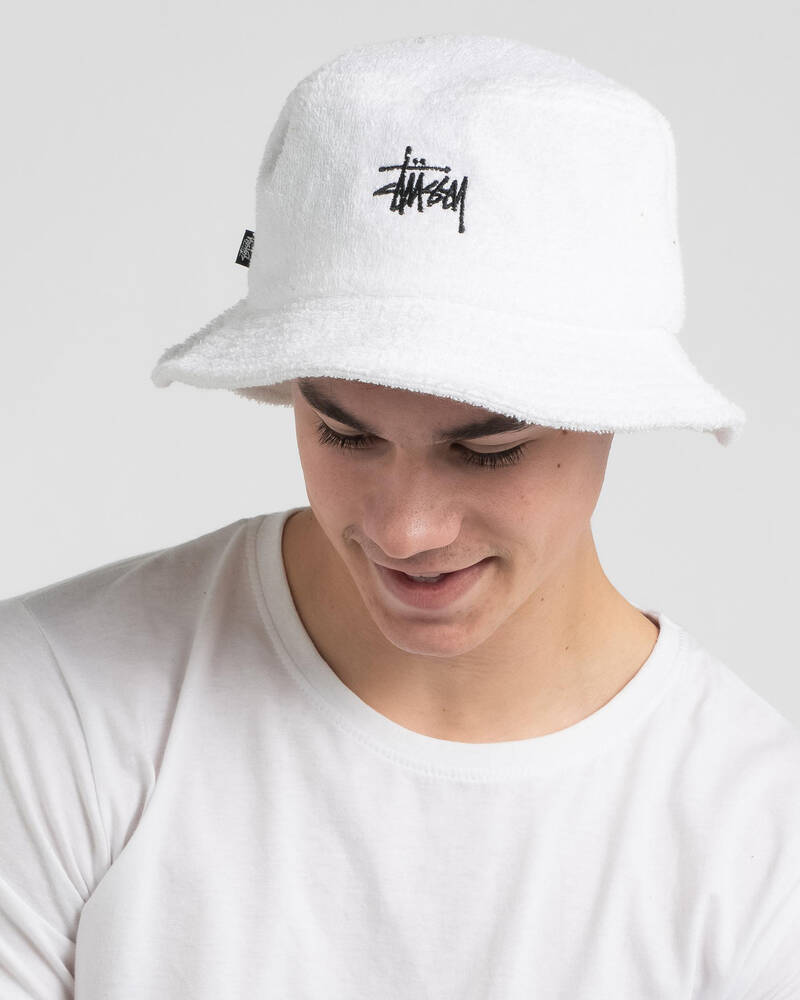 Stussy Graffiti Terry Bucket Hat for Mens