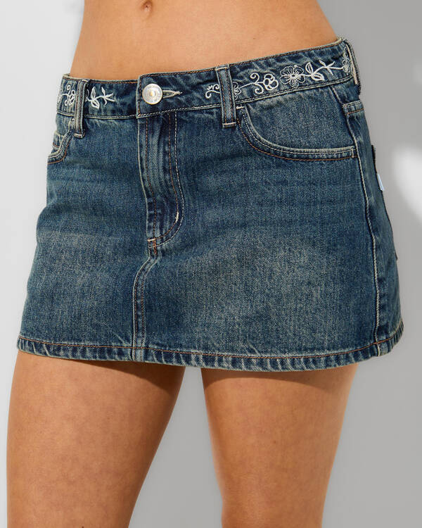 DESU Charlie Denim Skort for Womens