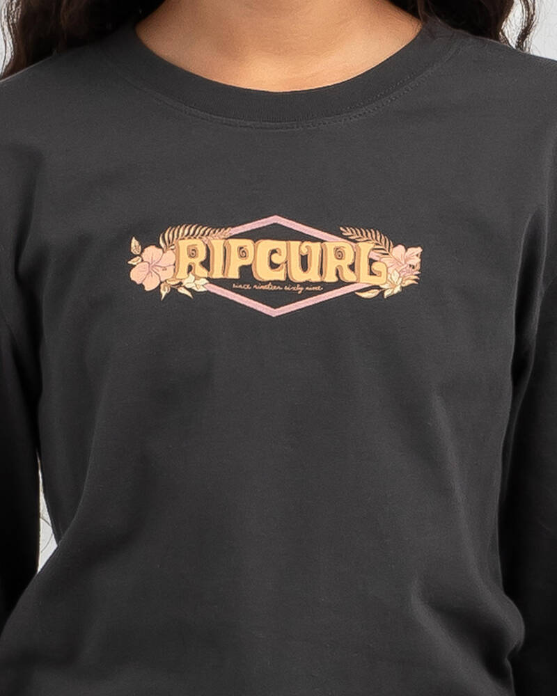 Rip Curl Girls' Hidden Tropic Long Sleeve T-Shirt for Womens