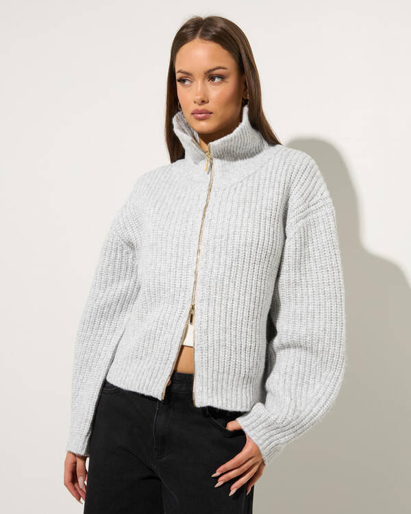 Zeus Double Zip Knit Jumper