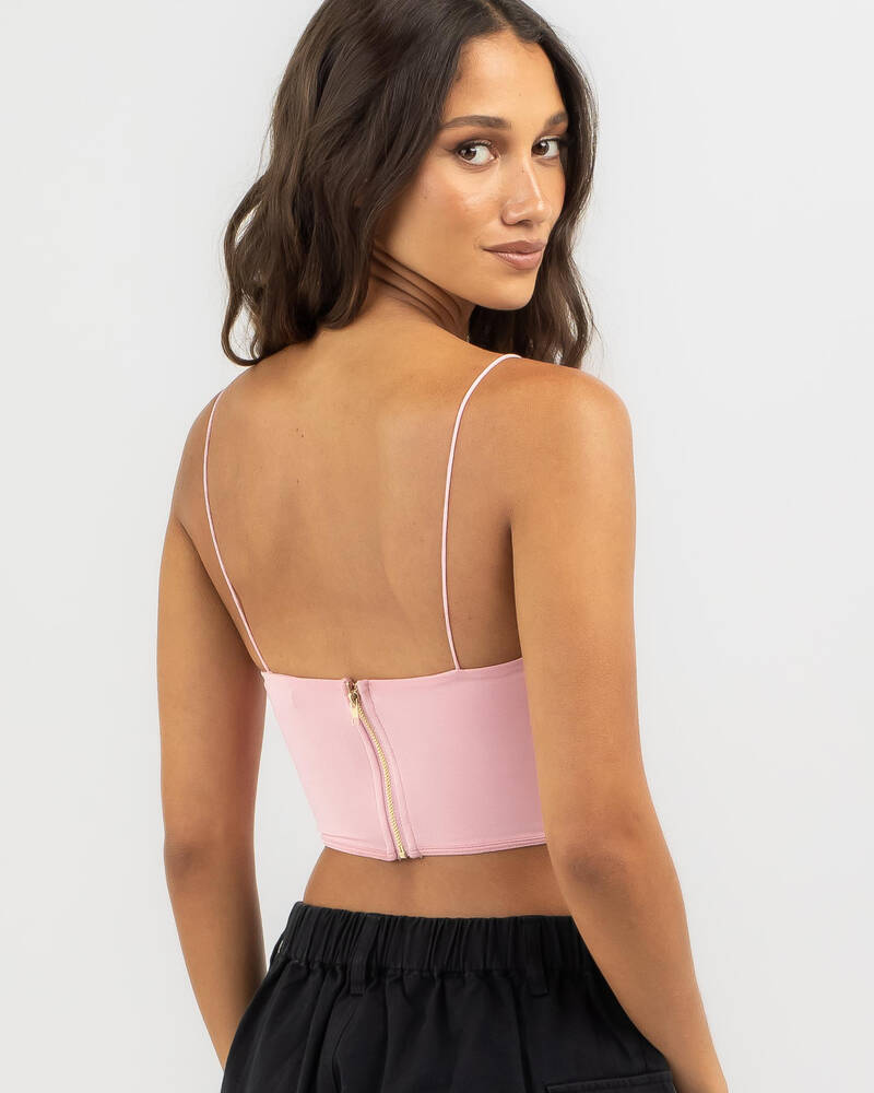 Ava And Ever Go Bestie Corset Top for Womens