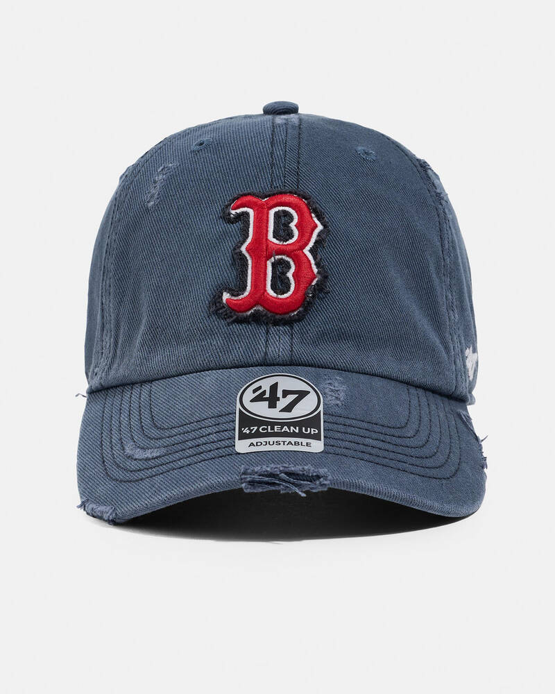 Forty Seven Boston Red Sox Well Worn Clean Up Cap for Mens