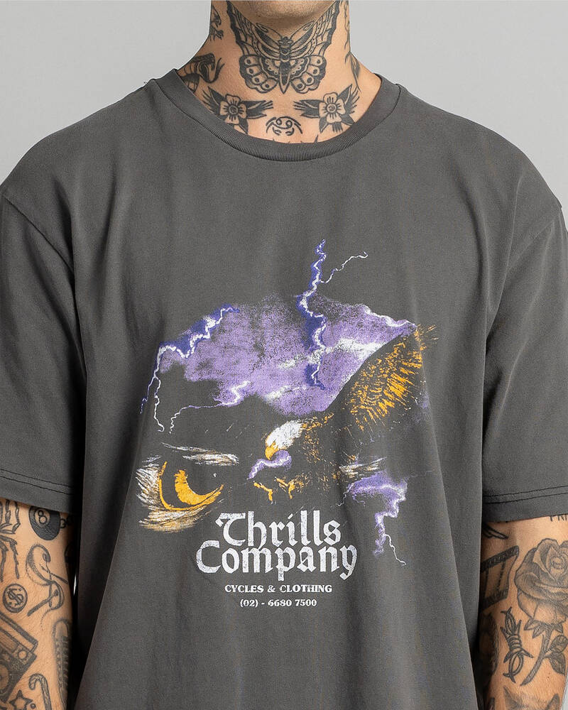 Thrills Flight Risk Oversized T-Shirt for Mens