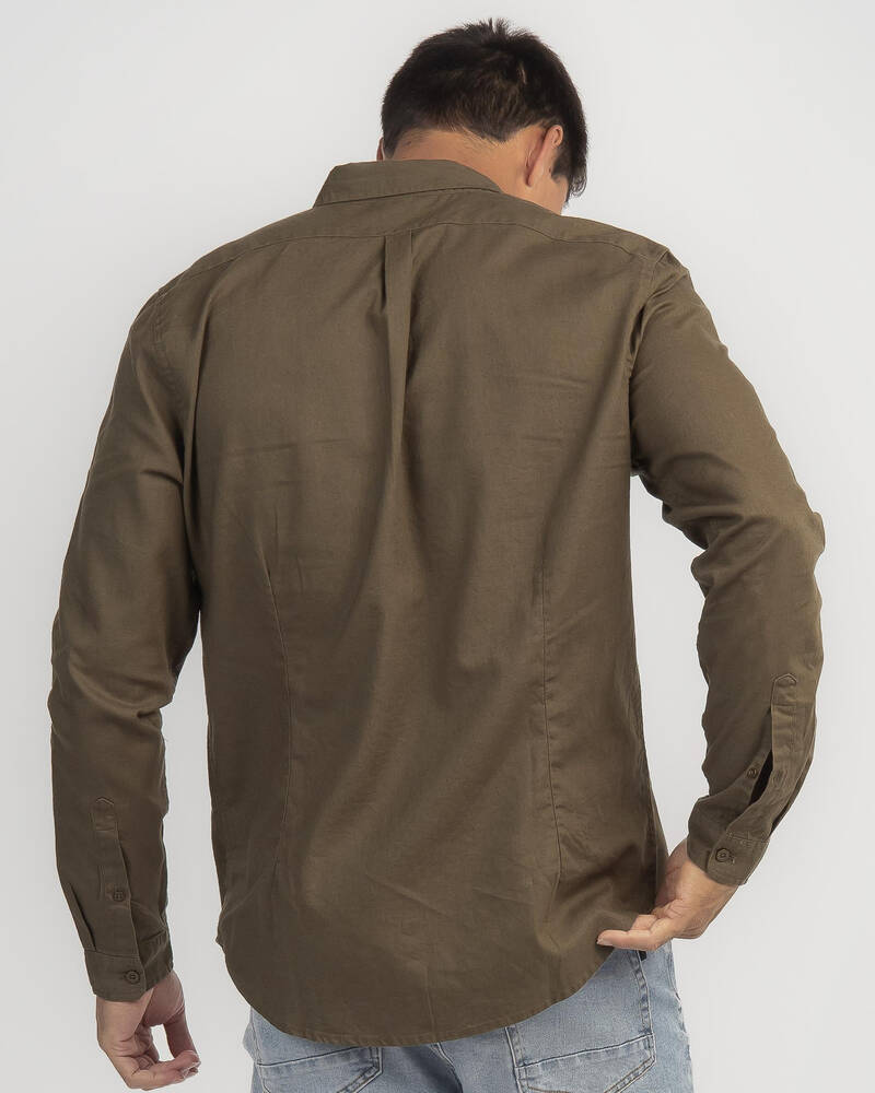 Skylark Hemp Long Sleeve Shirt for Mens