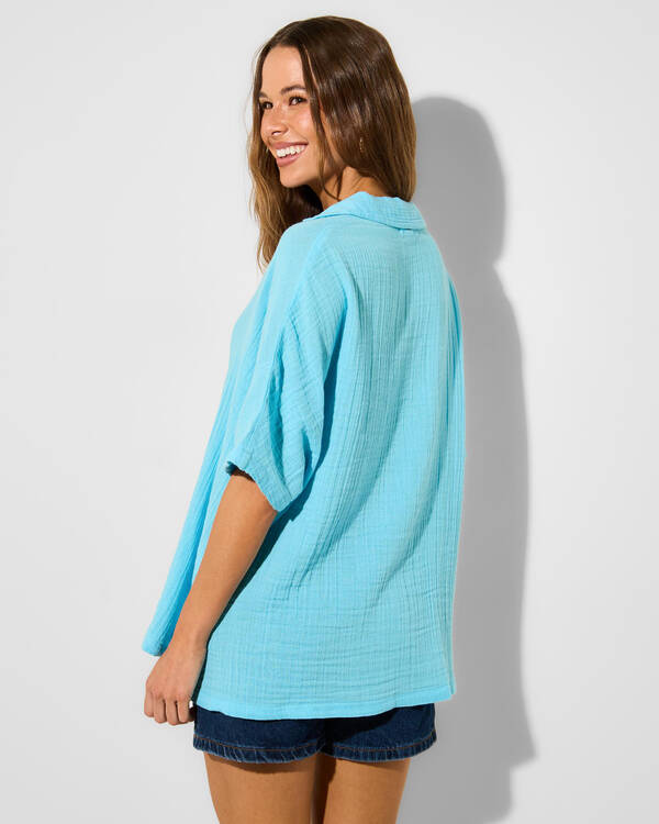 Rip Curl Premium Surf Short Sleeve Shirt for Womens