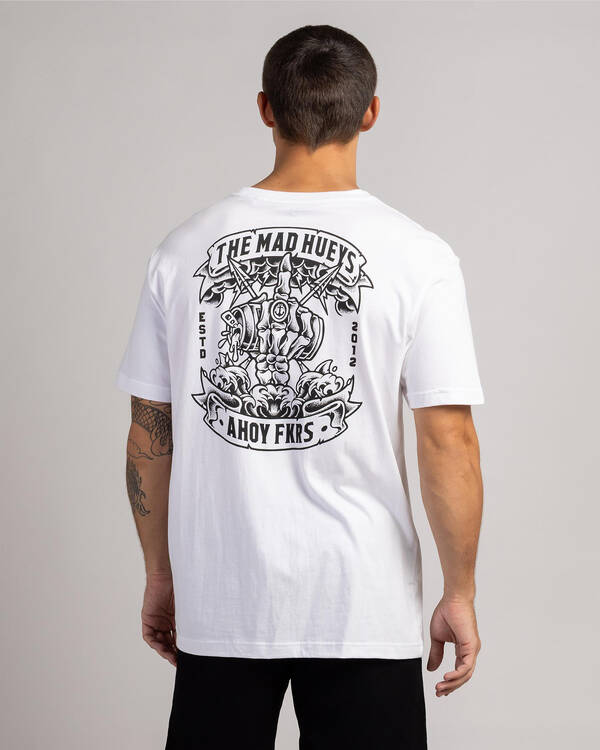 The Mad Hueys Ahoy Fkrs Storm T-Shirt for Mens
