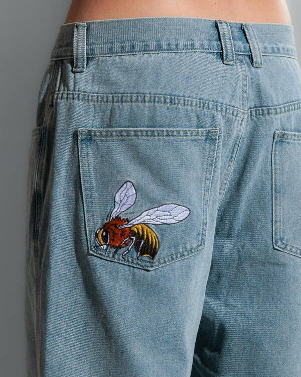 XLarge Wasp Bull Denim 91 Shorts for Mens