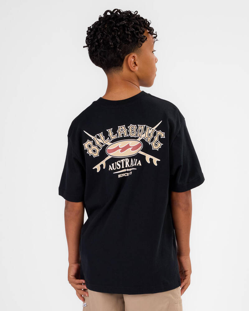Billabong Boys' Heritage Arch T-Shirt for Mens