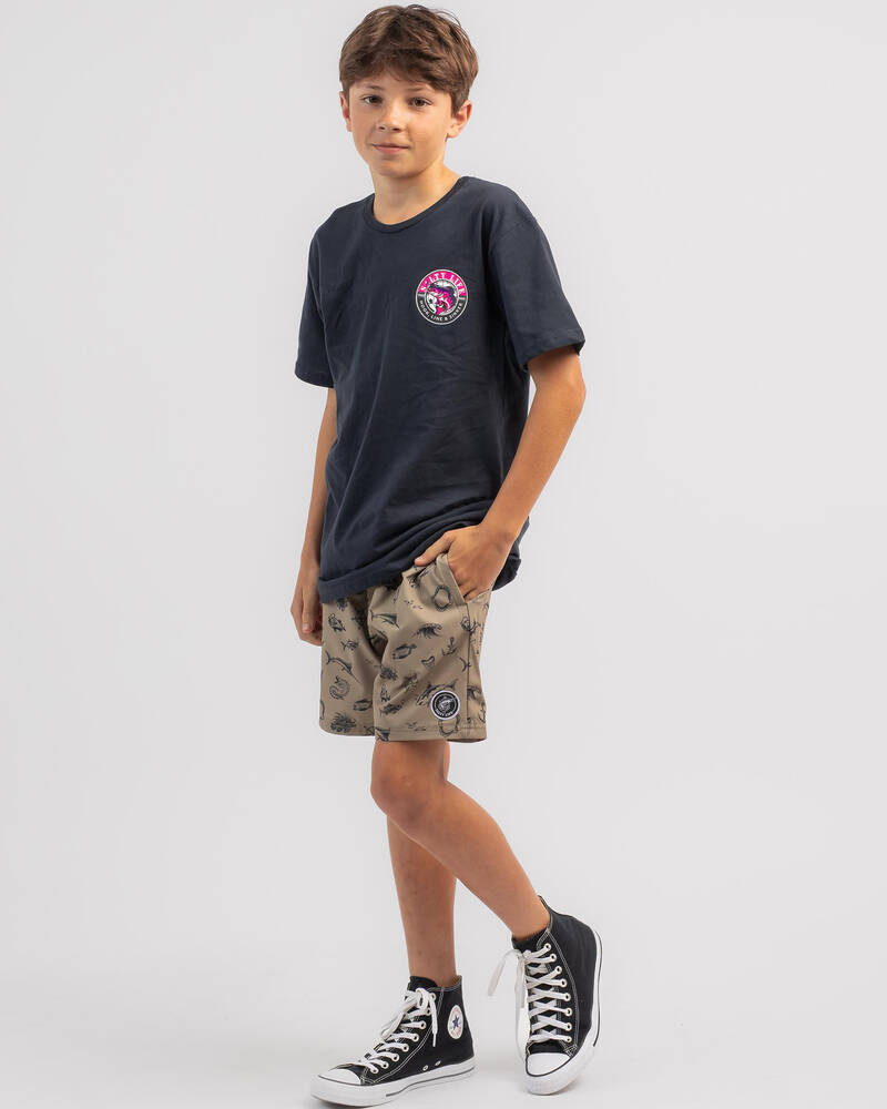 Salty Life Boys' Deep Mully Shorts for Mens