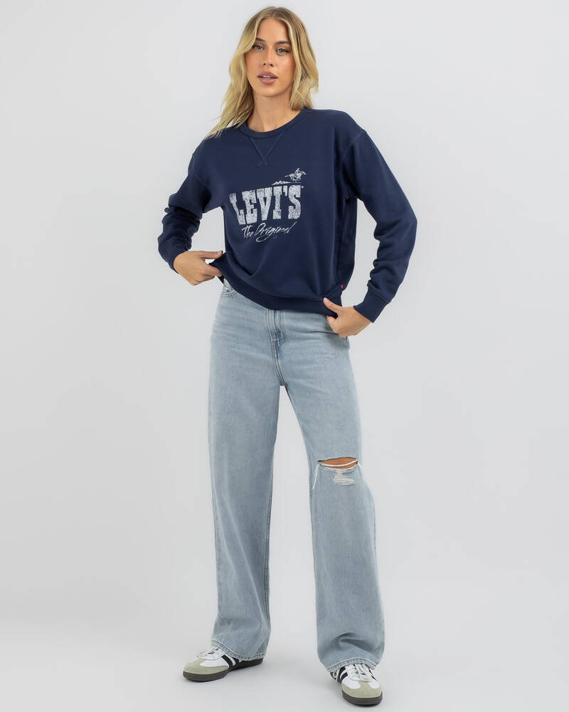Levi's Graphic Signature Crew Jumper for Womens