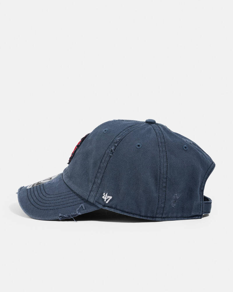 Forty Seven Boston Red Sox Well Worn Clean Up Cap for Mens