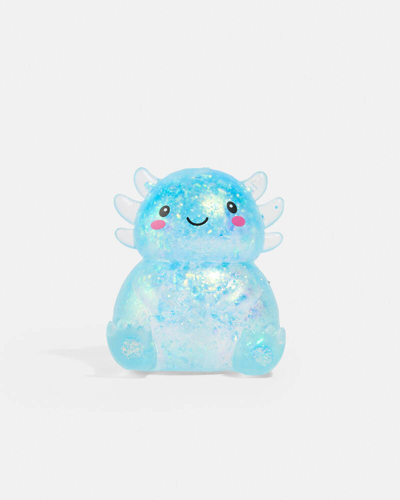 Smooshos Super Sqz Glit Axolotl Squishy Fidget Toy for Unisex