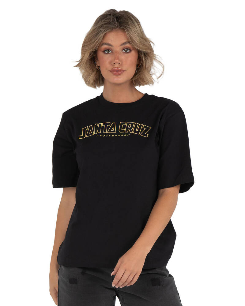 Santa Cruz Arch Strip T-Shirt for Womens