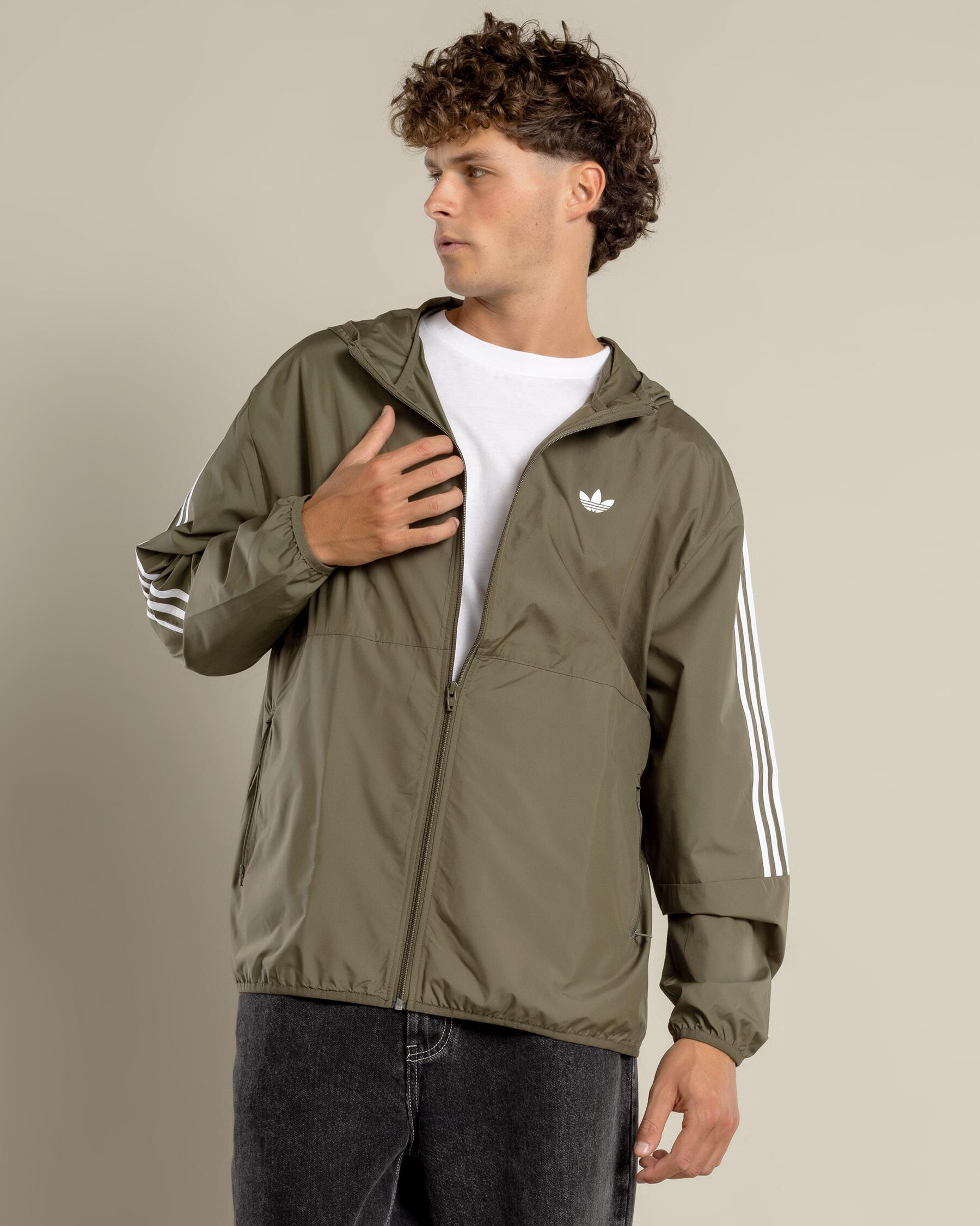 adidas windbreaker jacket mens
