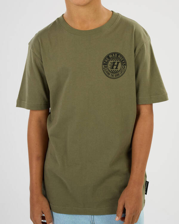 The Mad Hueys Boys' Checker Hueys T-Shirt for Mens