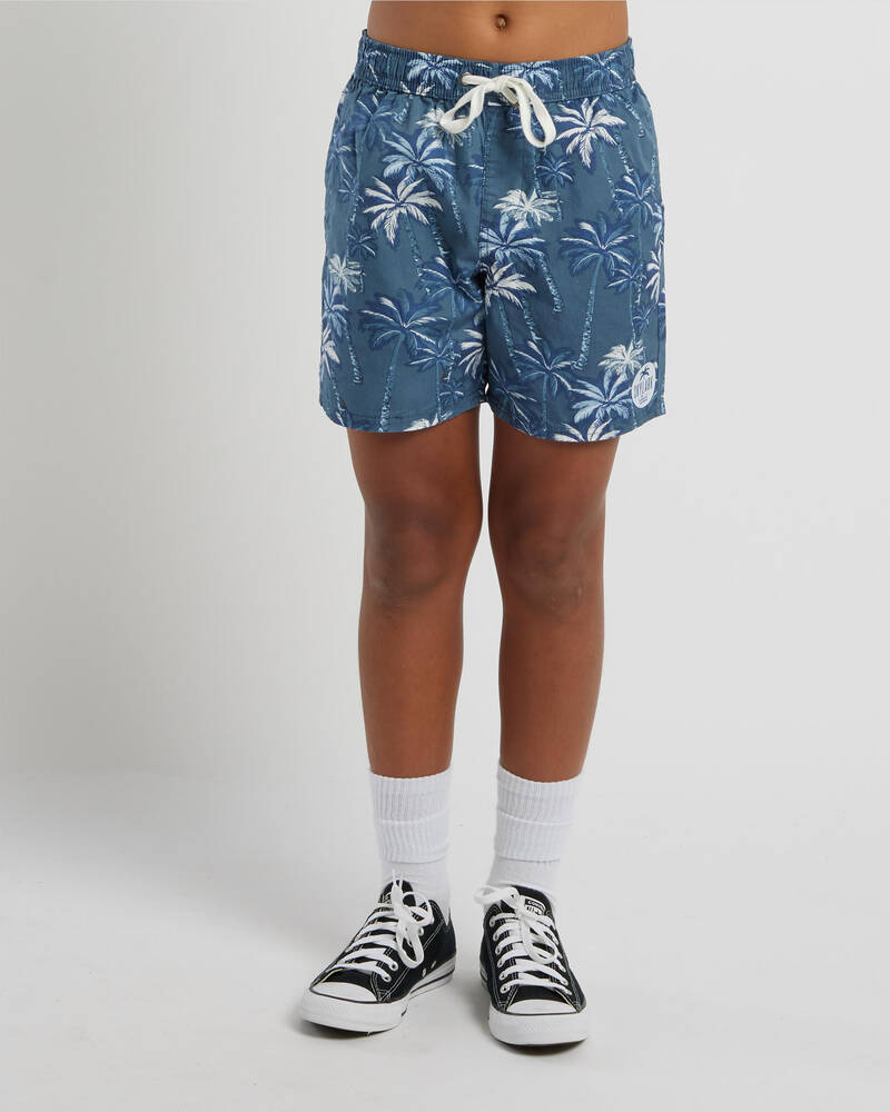 Skylark Boys' Subtropic Elastic Waist Shorts for Mens