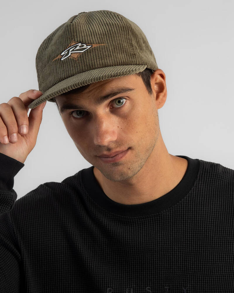 Rusty Overdrive Cord Surf Cap for Mens
