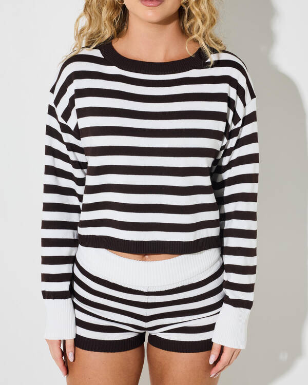 Ava And Ever Malina Long Sleeve Knit Top for Womens
