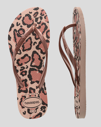Havaianas Kids' Slim Animals Thongs for Womens image number null