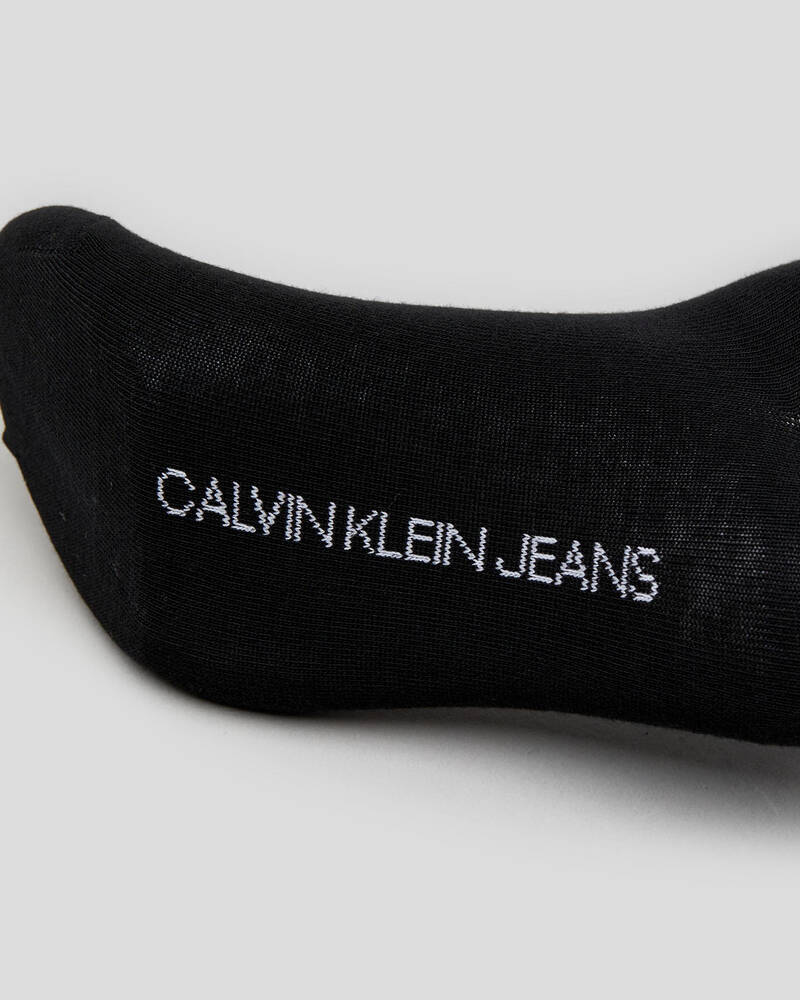 Calvin Klein Womens CK Monogram Sock Pack for Womens