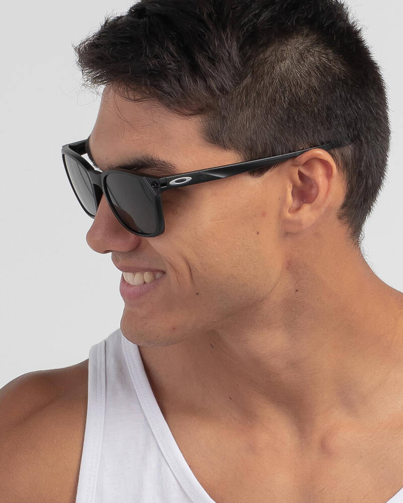 Shop Oakley Ojector Sunglasses In Matte Black W/ Prizm Grey Fast