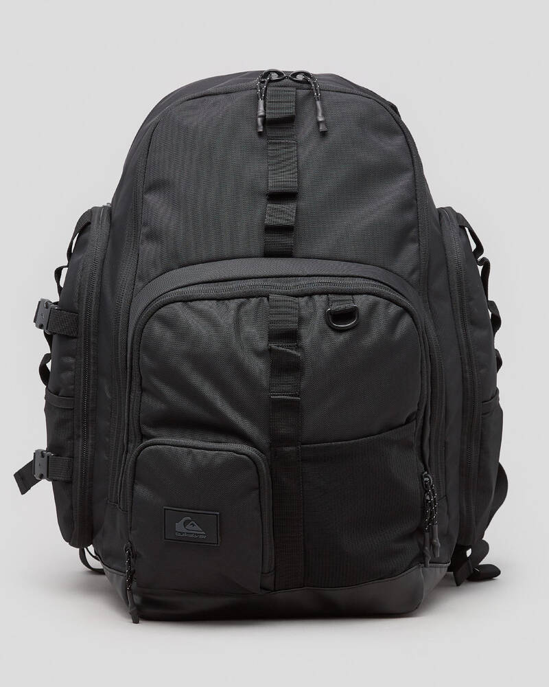 Shop Quiksilver Captains Quarters Backpack In Black Fast Shipping