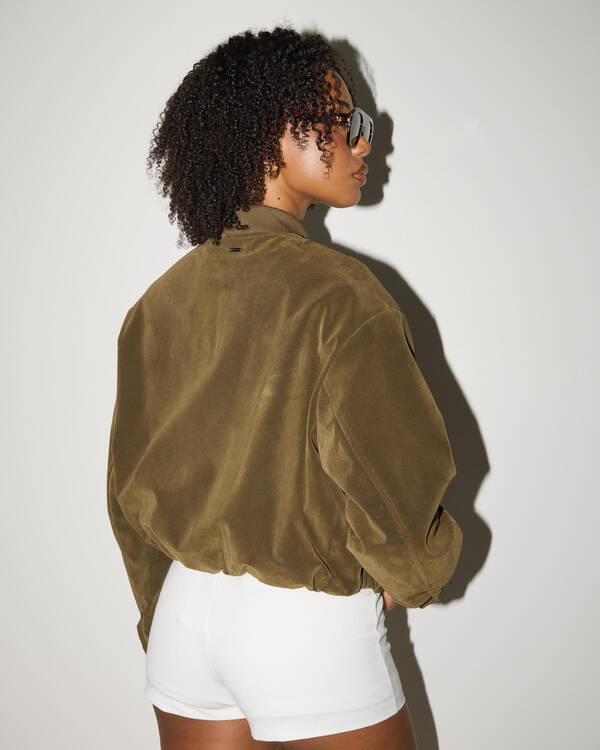 Ava And Ever Dallas Faux Suede Jacket for Womens