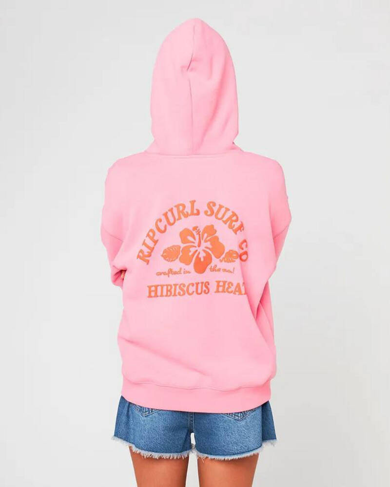 Rip Curl Hibiscus Heat Heritage Hoodie for Womens