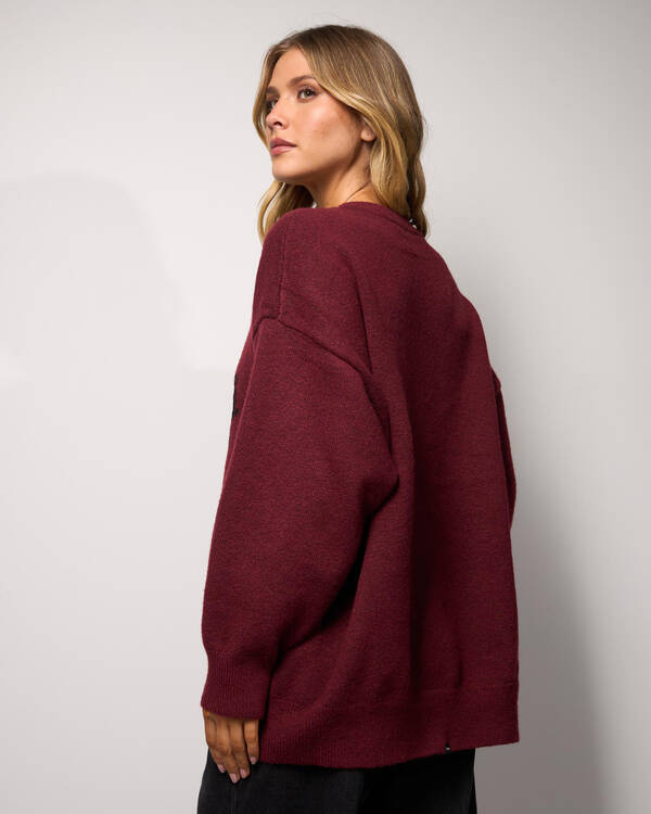 Thrills Bloodlines Knit Sweater for Womens